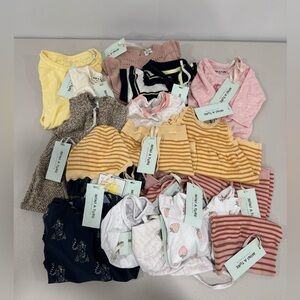 NWT Mini A Ture Baby Infant Kid Bodysuit Romper Sweater Bundle 1M-4Y Clothes